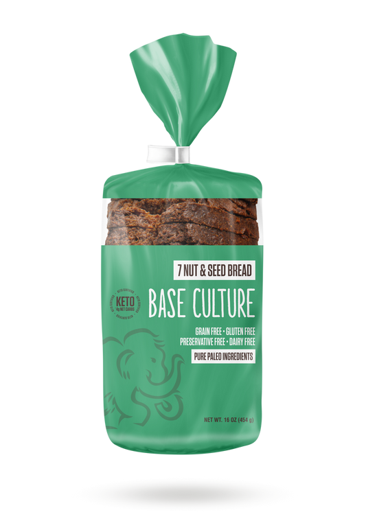 Base Culture Gluten Free 7 Nut and Seed Bread 16oz