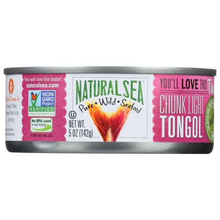 Natural Sea Can Tuna Tongol Salted 6oz