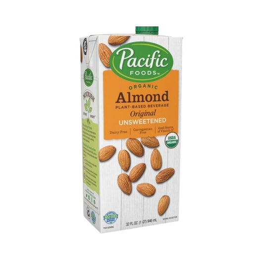 Pacific Foods Organic Unsweetened Almond Beverage 32oz