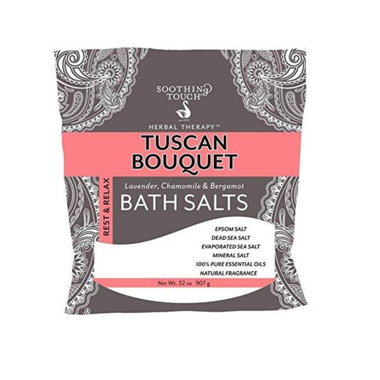 Soothing Touch Bath Salt Tuscan Boquet 8oz