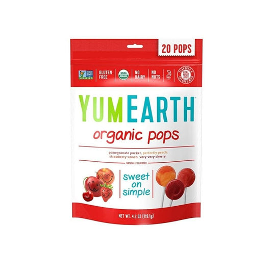 Yum Earth Organic Pops 4.3oz