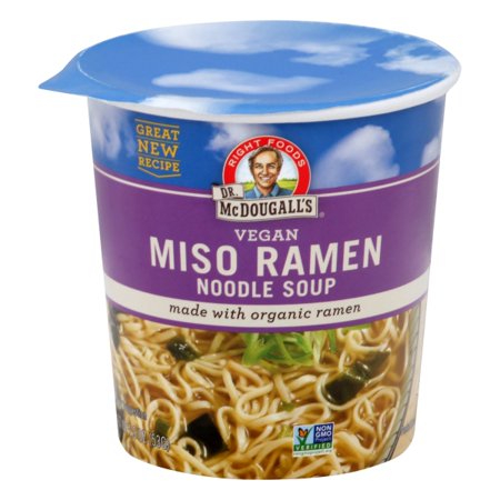 Dr. Mcdougall's Soup Cup Ramen Miso V 1.9oz
