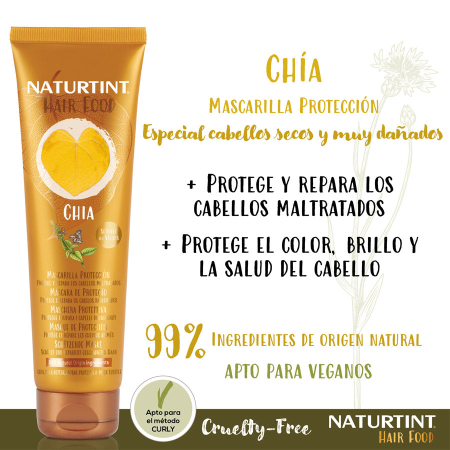 Naturtint Hair Food Deep Conditioning Mask - Chia Protection 5.1oz