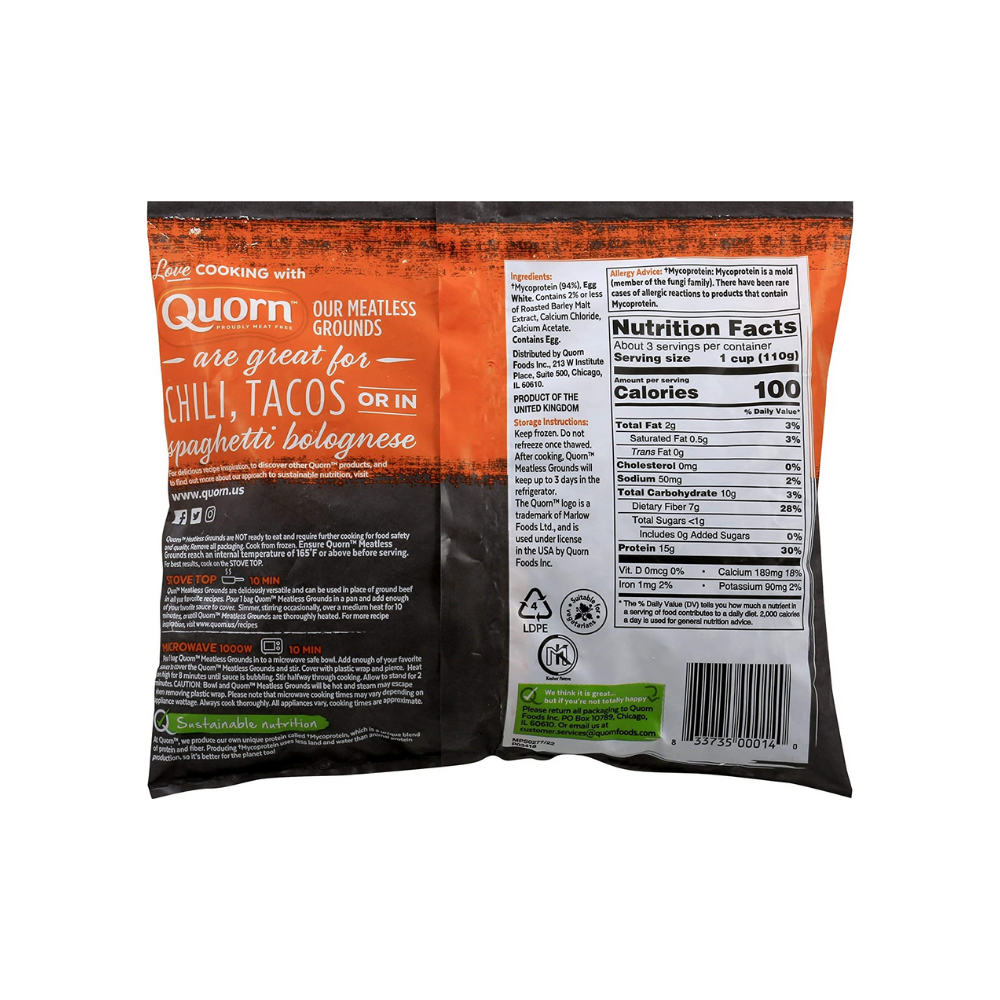 Quorn Grounds Meateless 12oz