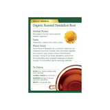 Traditional Medicinals Organic Roasted Dandelion Root Herbal Tea 16 c