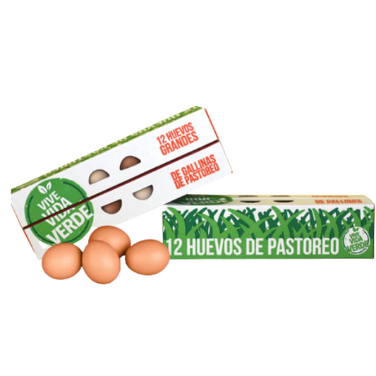 Vive Vida Verde Huevos de Pastoreo 12c