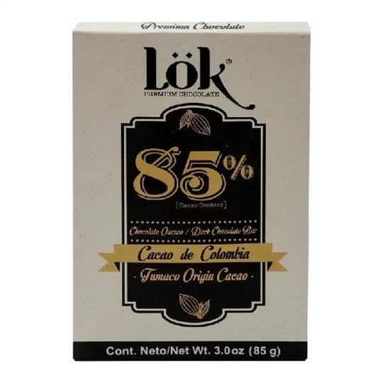 Lok Dark Chocolate 85% SF 3oz